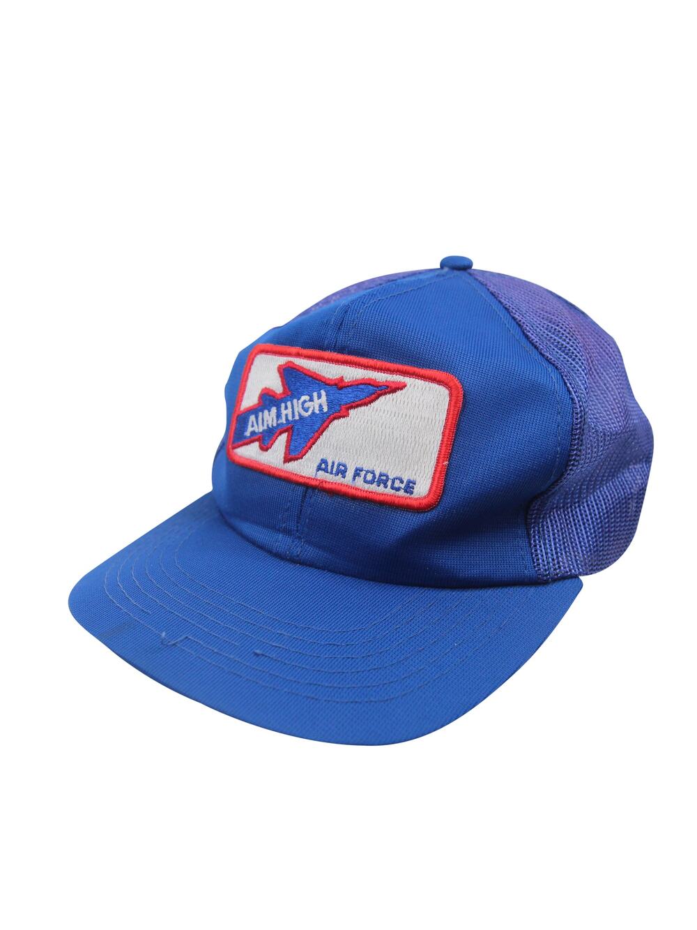 Vintage Air Force Aim High Patch Mesh Trucker Hat